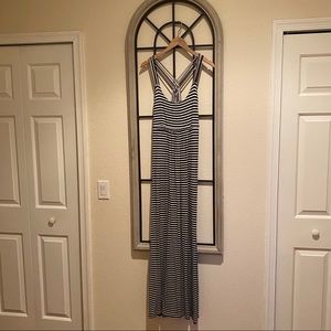 Black & White Calvin Klein Maxi Dress